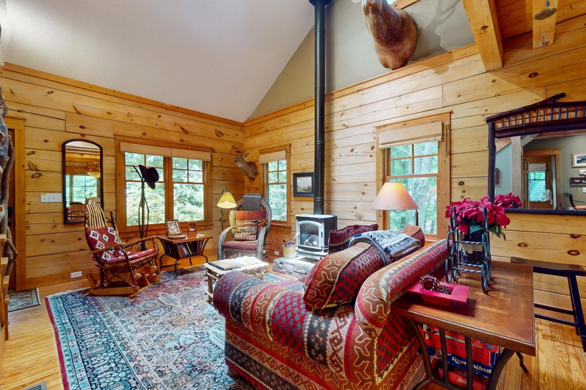 Elkhorn Cabin & Eagles Wing Lodge Asheville Exteriér fotografie
