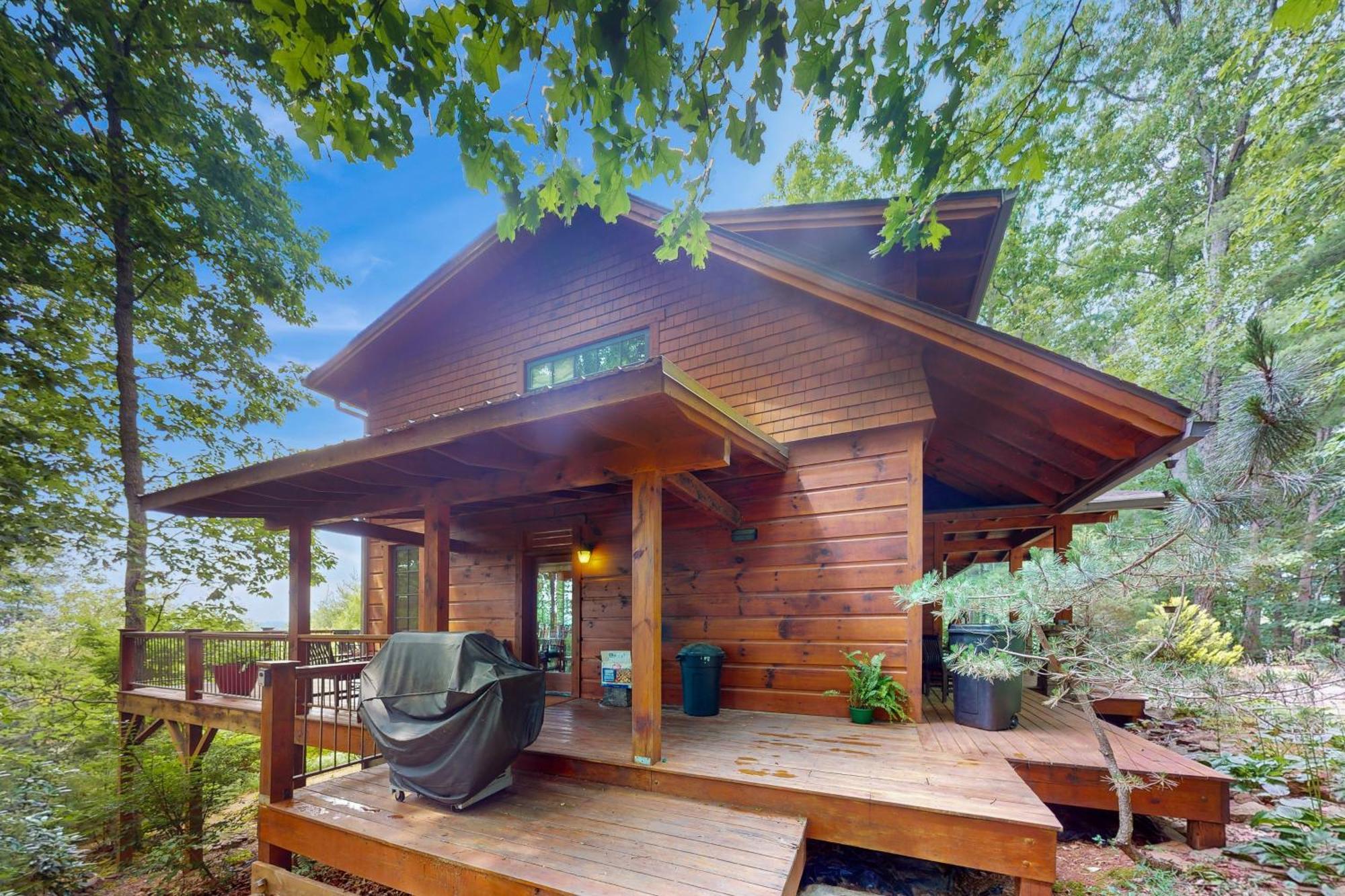 Elkhorn Cabin & Eagles Wing Lodge Asheville Exteriér fotografie