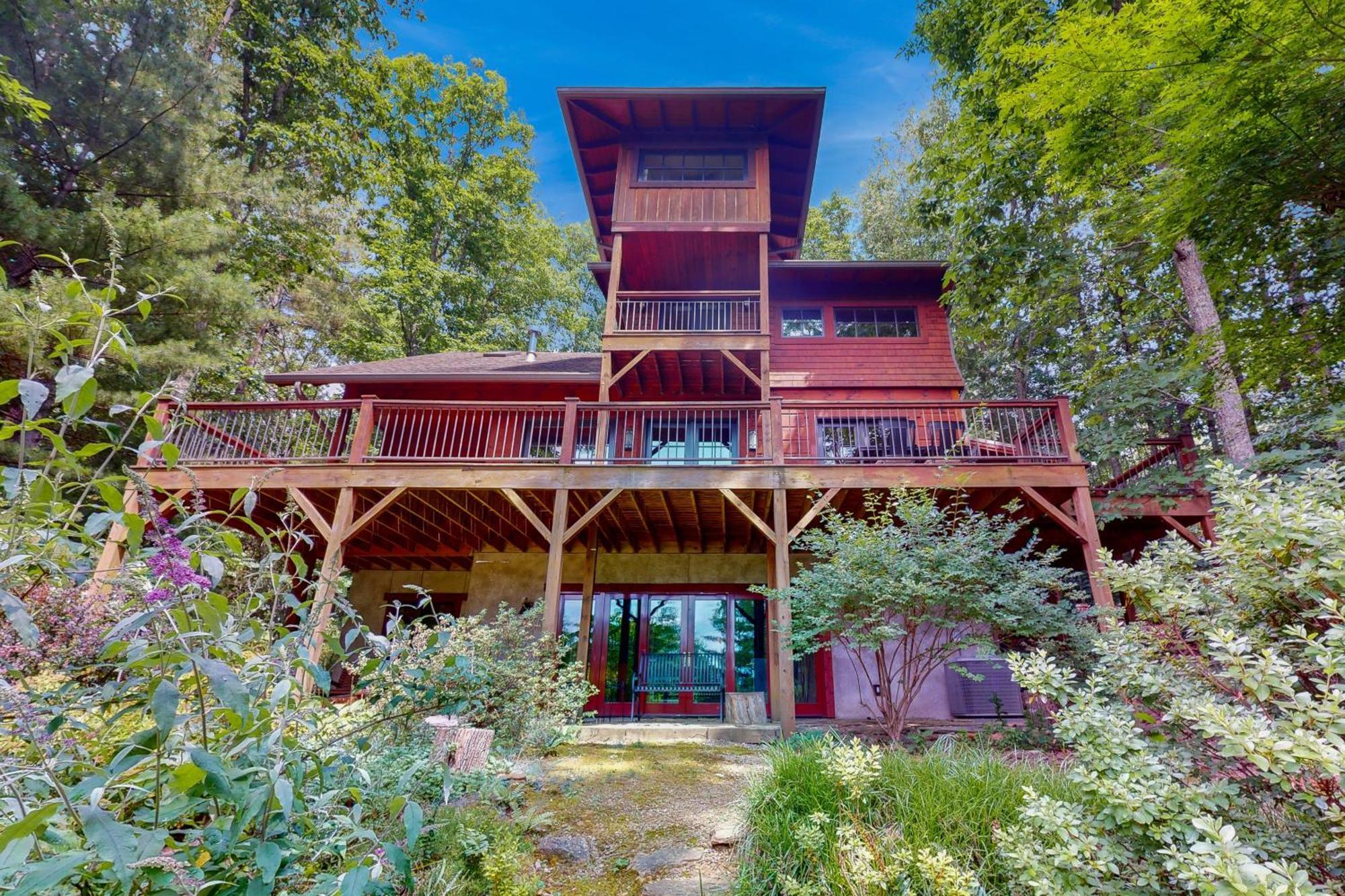 Elkhorn Cabin & Eagles Wing Lodge Asheville Exteriér fotografie