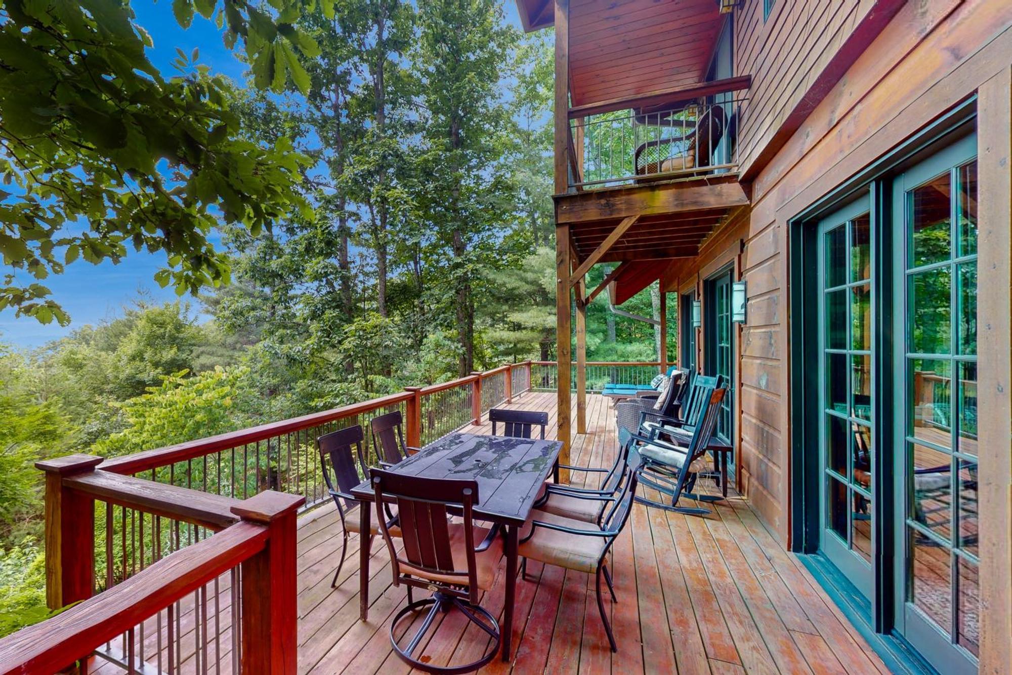 Elkhorn Cabin & Eagles Wing Lodge Asheville Exteriér fotografie
