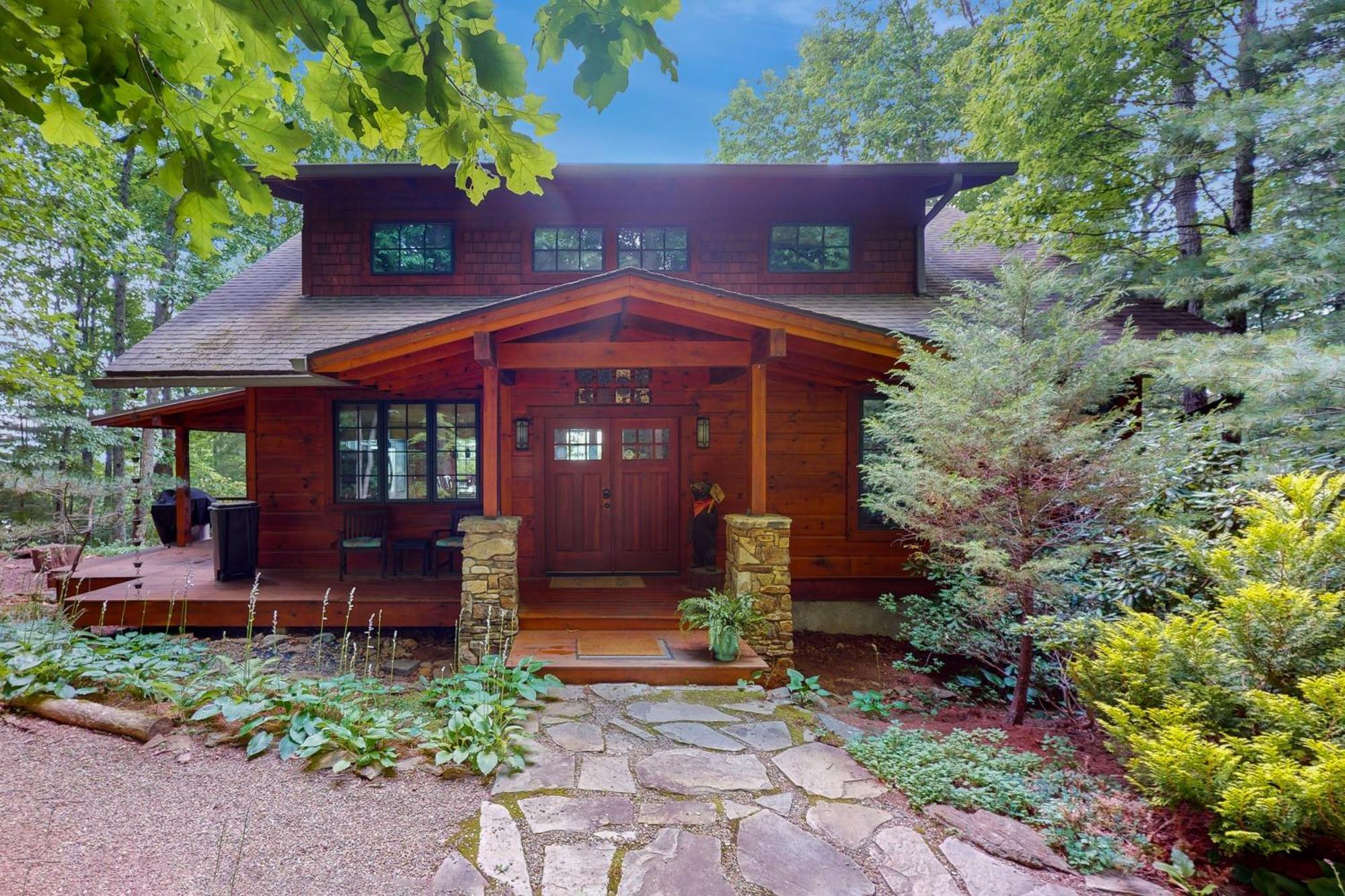 Elkhorn Cabin & Eagles Wing Lodge Asheville Exteriér fotografie